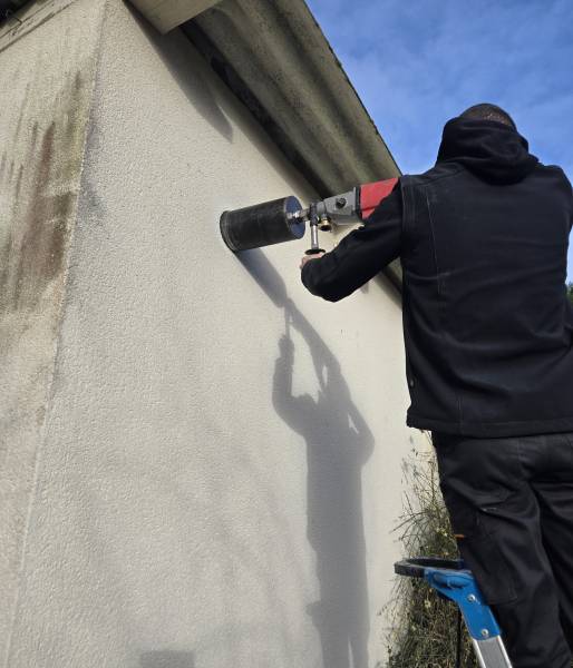 Pose d'un poêle à granules à NEVILLE près de Saint Valéry en Caux