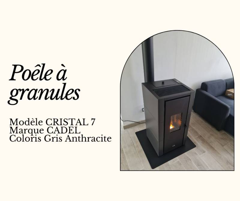 Installation d'un poêle à granulés avec soufflerie à Barentin en Seine Maritime