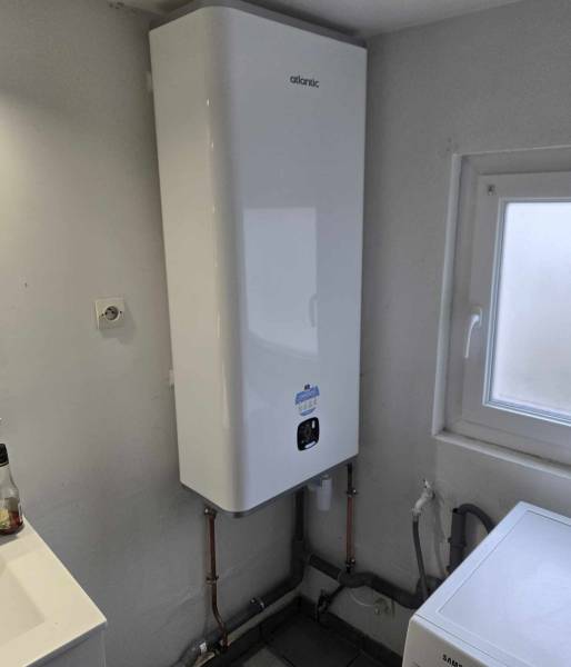 Remplacement d'un chauffe-eau classic par un chauffe-eau plat à Pavilly
